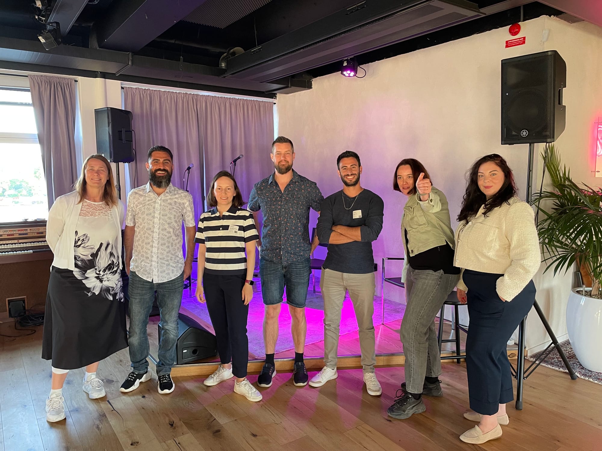 Photo of attendees at a Tech Leaders Guild event