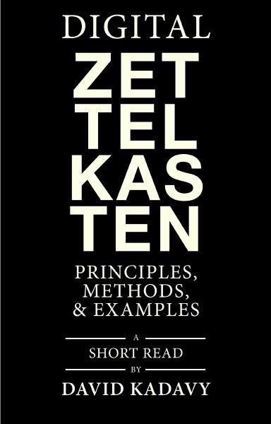 Book cover for Digital Zettelkasten