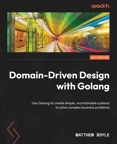 Book cover for Domain-Driven Design with Golang