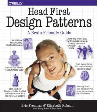 Book cover for Head First Design Patterns