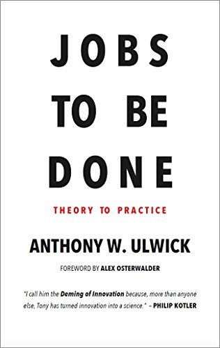 Book cover for Jobs to be Done