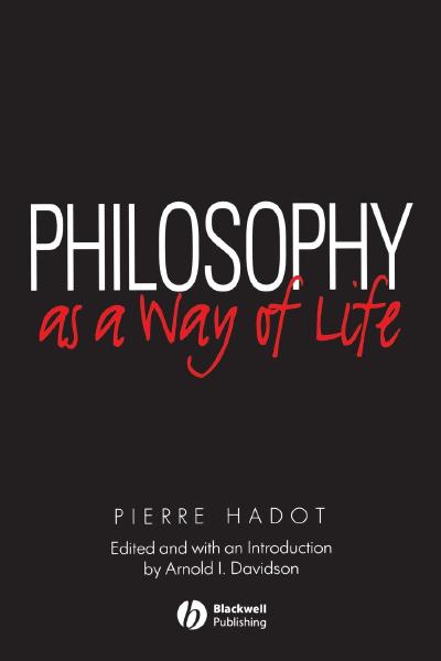 Book cover for Philosophy as a Way of Life