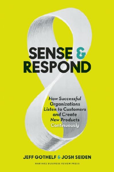 Book cover for Sense and Respond
