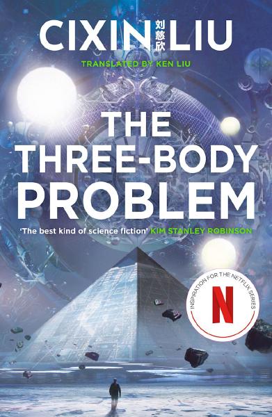 The Three-Body Problem, by Liu Cixin Book cover for The Three-Body Problem
