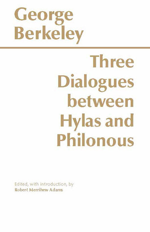 Book cover for Three Dialogues Between Hylas and Philonous