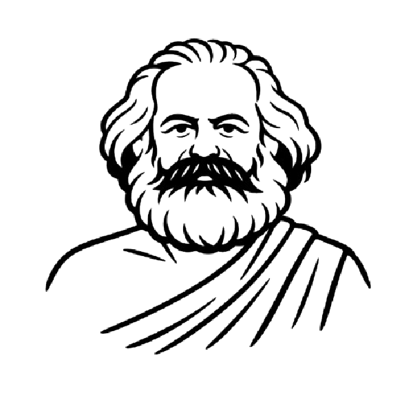 Portrait of Karl Marx