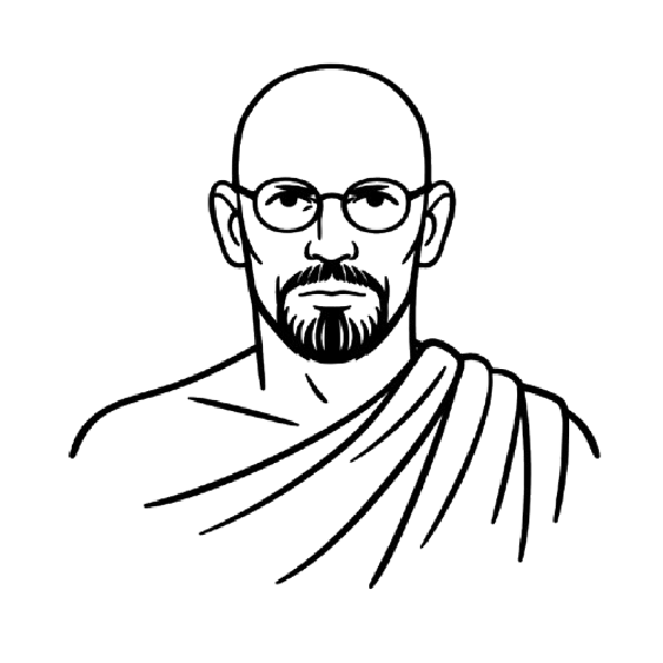 Portrait of Michel Foucault